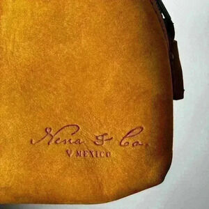 Nena & Co Mexico Collection Leather Dome Clutch